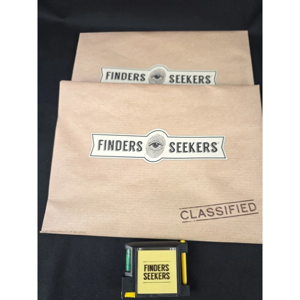 Finders Seekers Set Of 2 Envelopes Escape Room In A Box Game New Unplayed Sealed